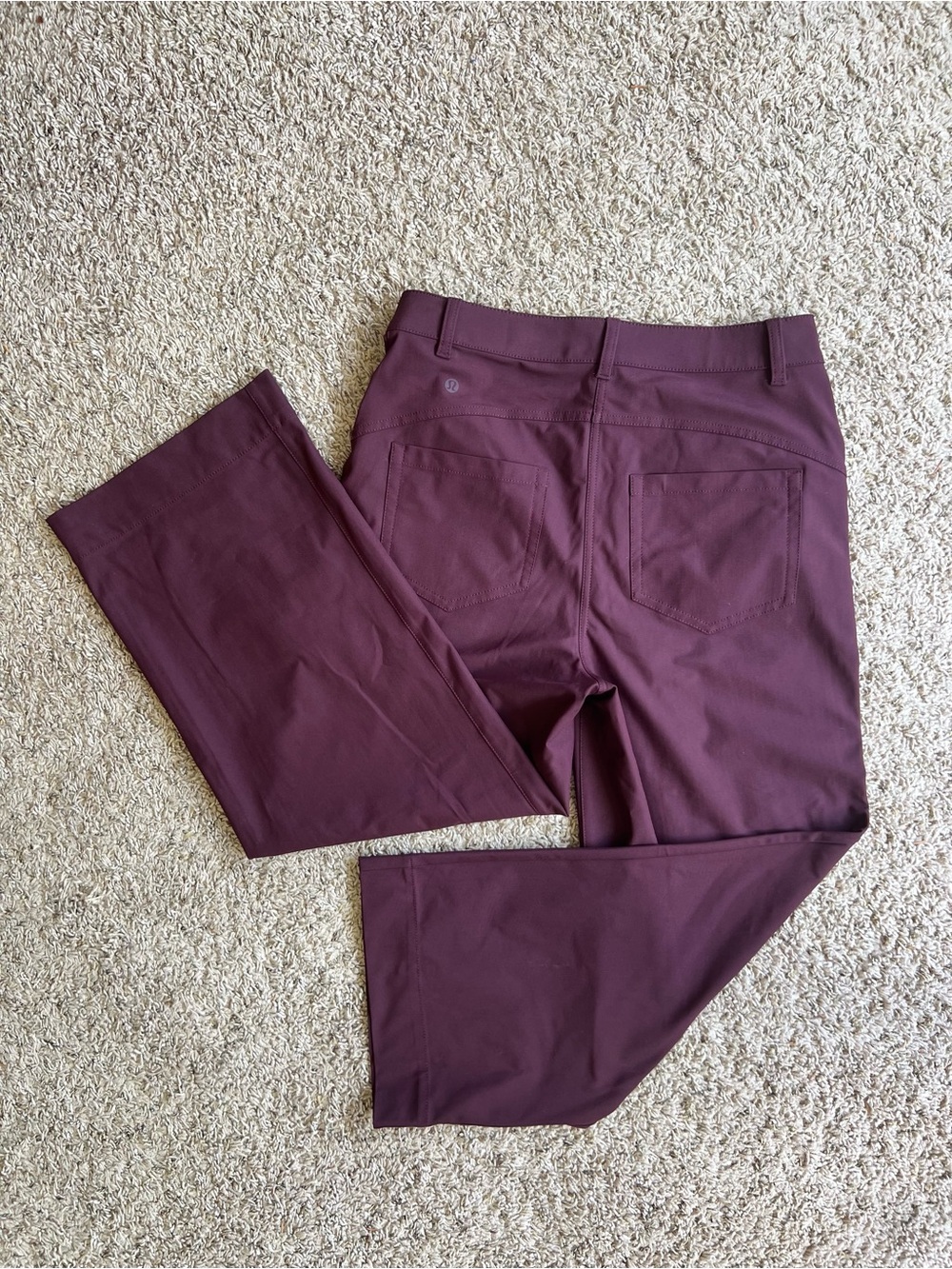 Lululemon City Sleek 5 Pocket Wide Leg Pant Cassis Size 28 - Picture 7 of 11